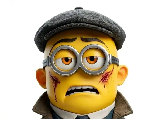 Minion Detective Peaky Blinders