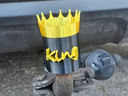 King Tow Hitch Cover NO AMS