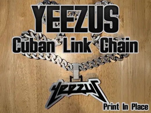 YEEZUS Kanye West Cuban Link Chain