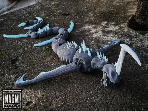 Articulated Silence Leviathan - Subnautica