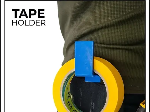 masking tape belt holder for 25mm tape