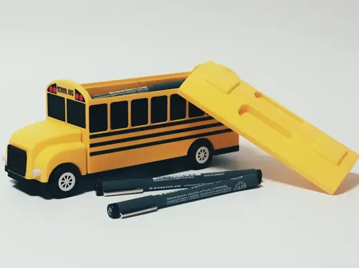 School Bus Pencil Case
