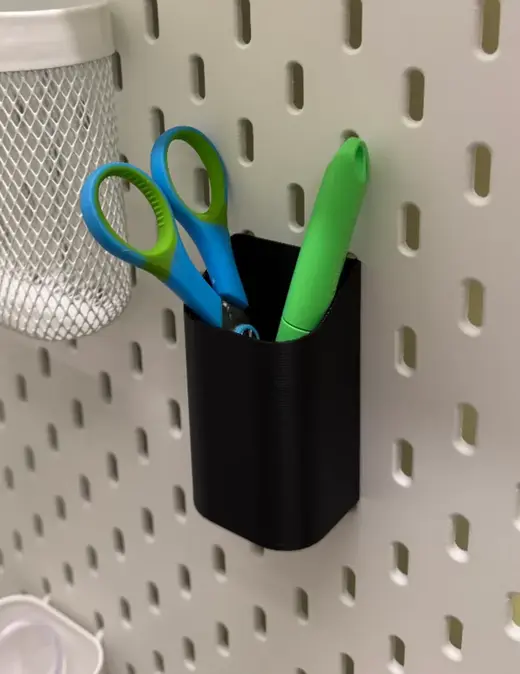 Tool holder for IKEA SKADIS Pegboard