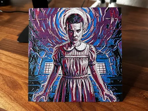 Stranger Things Eleven Hueforge Ams and No ams