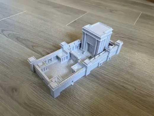 Tempel Salomos von Jerusalem Herodianischer Tempel
