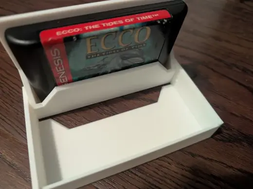 Sega Genesis Game Cartridge Cassette Style Case
