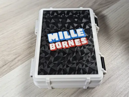 Mille Bornes Card Game Box Multicolor