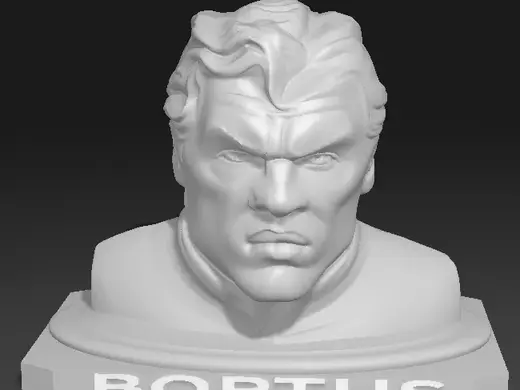 bortus from orville bust