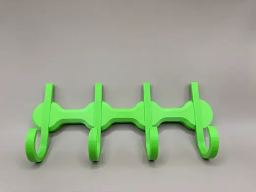 4fach Hakenleiste (Magnet oder Saugnapf)