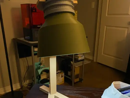 Light Bulb Desk Lamp