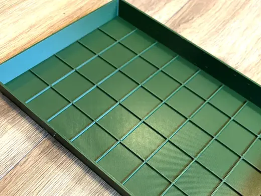 Parametric Seed Tray with Self-Watering Ridges