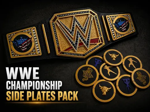 WWE Championship Side Plates Pack