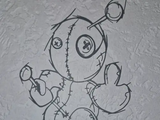 WooDoo Doll Wall Art