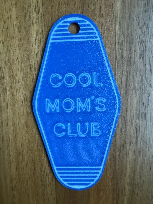 Cool Mom's Club Keychain