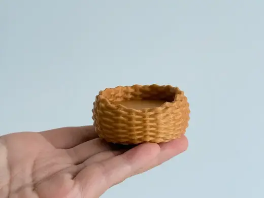 Woven-Style Mini Pet Nest Bed- Scalable Print