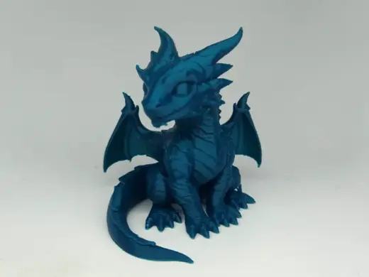 small and cute dragon