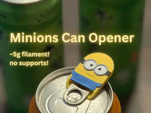 Minion Can Tab Opener for Soda, Beer, Juice, etc