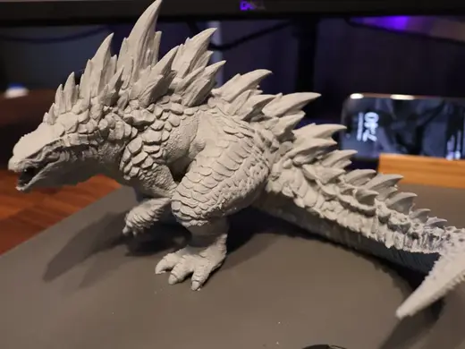 Godzilla, updated legs position and is adorable
