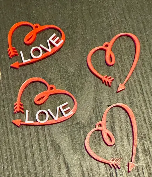 Valentine Earrings Heart