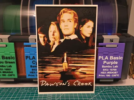 Dawson's Creek Series Poster - Hueforge Art