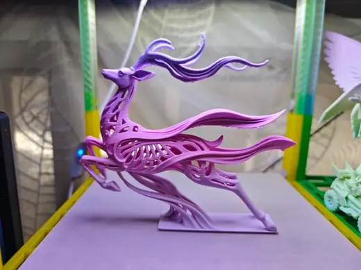 敦煌神鹿 李白星