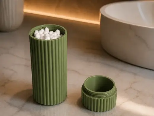 Cotton Fioc Box for Travel