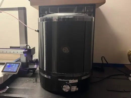 Poor Man's 2 Spool AMS-HT Elite Gourmet Dehydrator