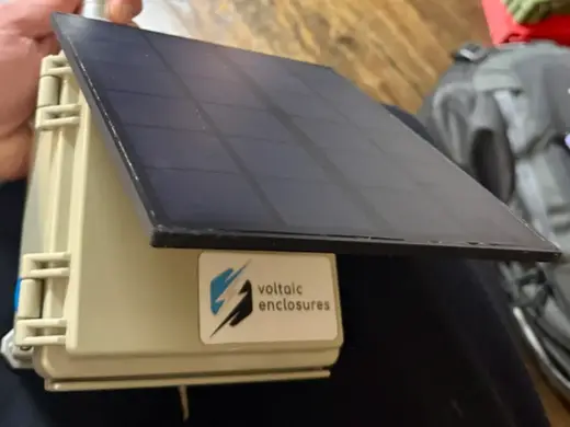 170 x 170mm Solar Panel Enclosure Mount