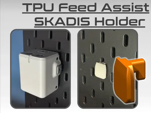 TPU Feed Assist Module Skadis Holder