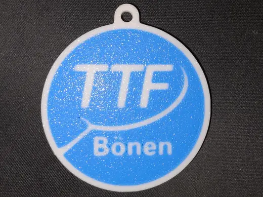 TTF Bönen Schlüsselanhänger Tischtennis