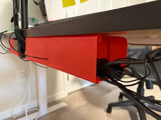EZ Under Desk Cable Organizer