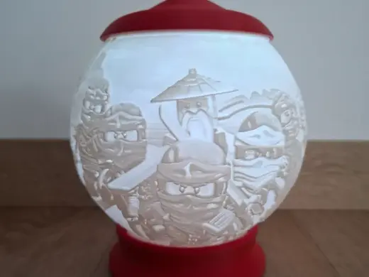 Lithophanie - ninjago 02