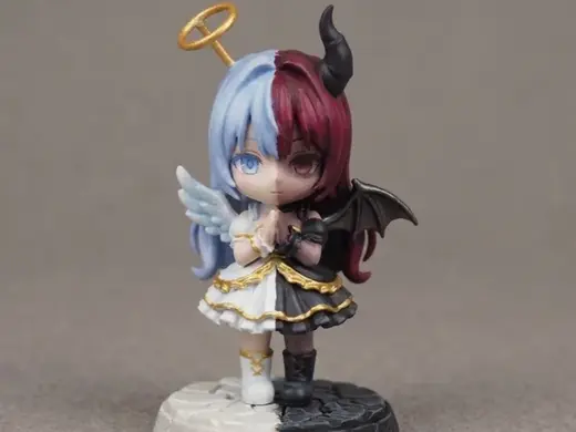 Heaven & Hell Chibi – Angel Demon Miniature