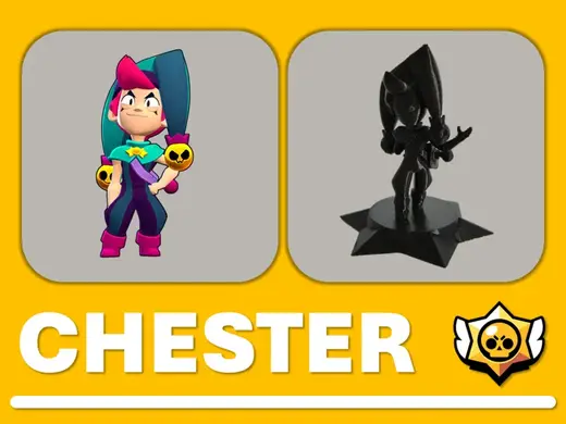 Chester brawl stars figurine