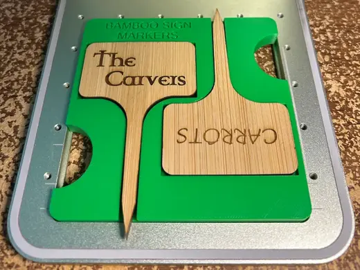 xTool F1 Bamboo Sign/Markers Jig