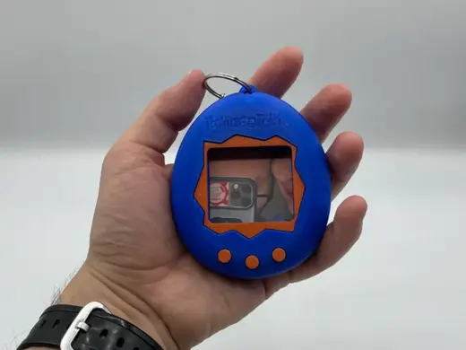 Tamagotchi Keychain Photo Holder