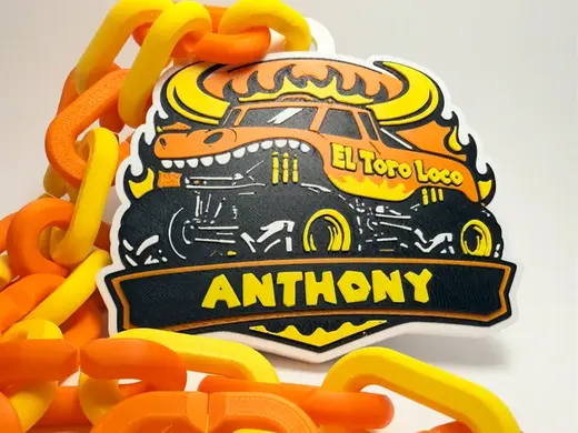 Monster Jam El Toro Loco Hype Chain