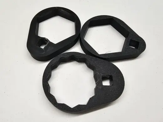 60mm wrench for Gemlux screwless rodholder