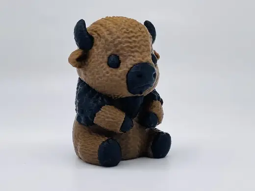 Knitted Bison