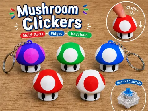 Champignon Clicker multipart no AMS