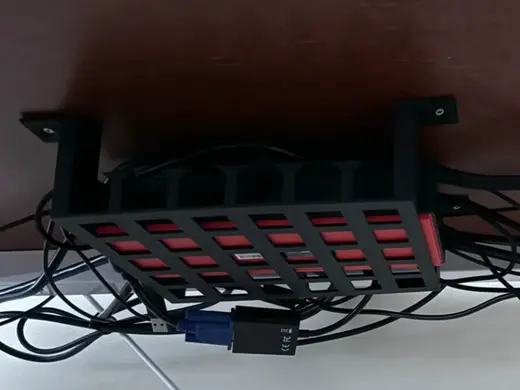 Under Desk Cable Management | Cable Organizer Rack