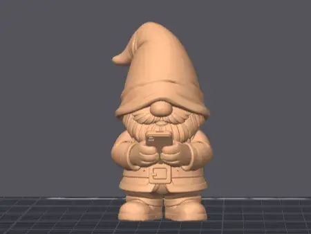 Garden Gnome w iphone