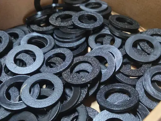23.2mm ID plastic washers 3mm thick plate of 36