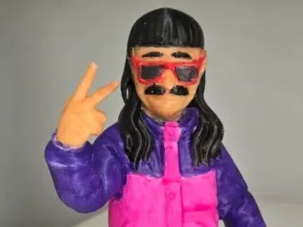oliver tree tribute figurine