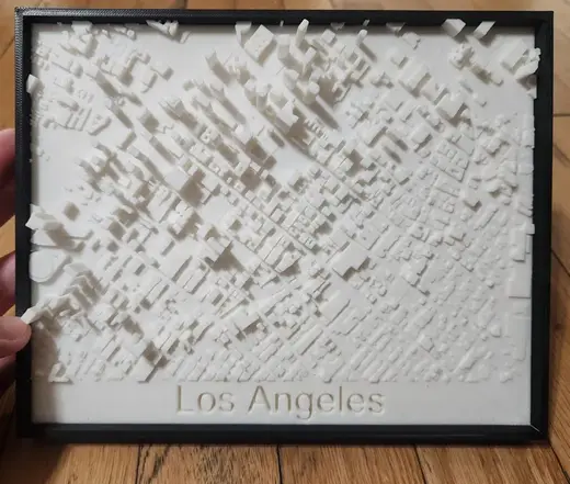 3d model of Los Angeles