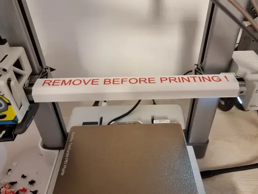 A1 DustCover X-Axis