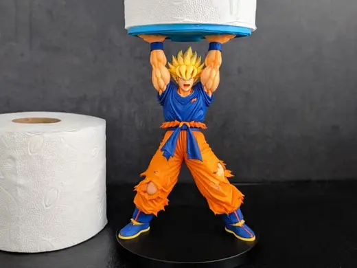 Dragonball toilet paper holder