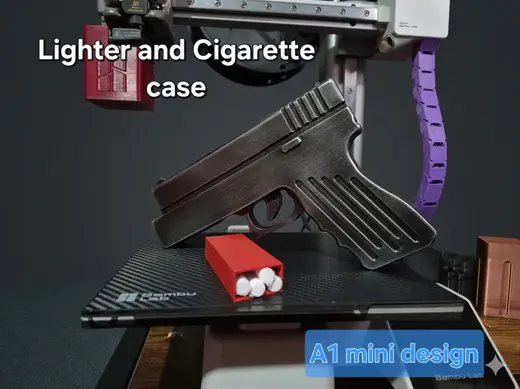 LIGHTER AND CIGARRETE CASE