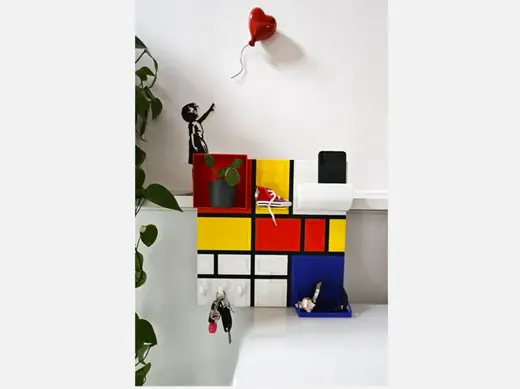 Mondrian Wall organizer ( GridLock Wall model )