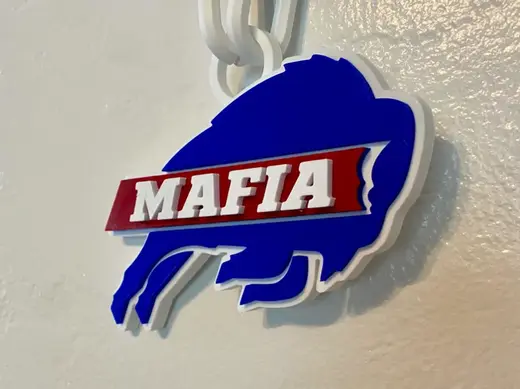 Bills Mafia Hype Chain Pendant